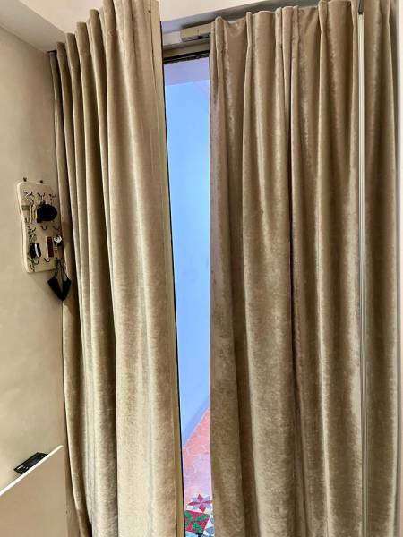 Un rideau portière pour l’hiver