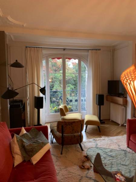 Couture d'ameublement pour décoration intérieure d'un appartement à Paris 7ème