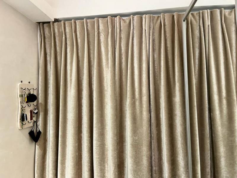 Un rideau portière pour l’hiver