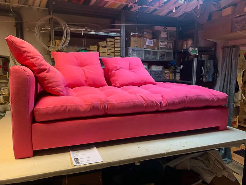 Canapé Caravane rhabillé